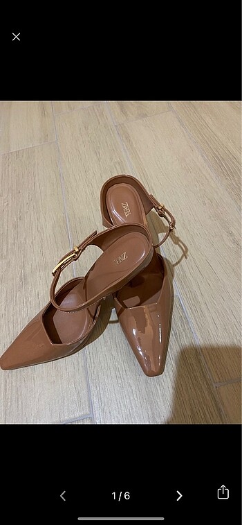 Zara ayakkabı terlik
