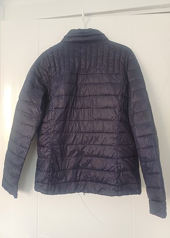 Bordo Fermuarlı Kadın Midi Mont - Görsel 3