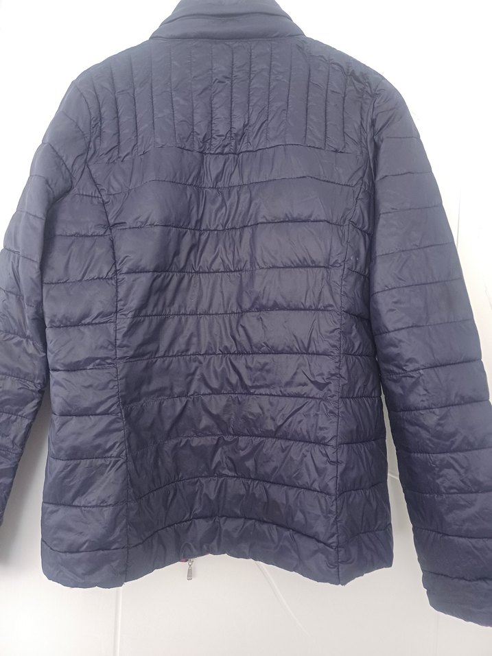 Fermuarlı Lacivert Kadın Mont - Görsel 5