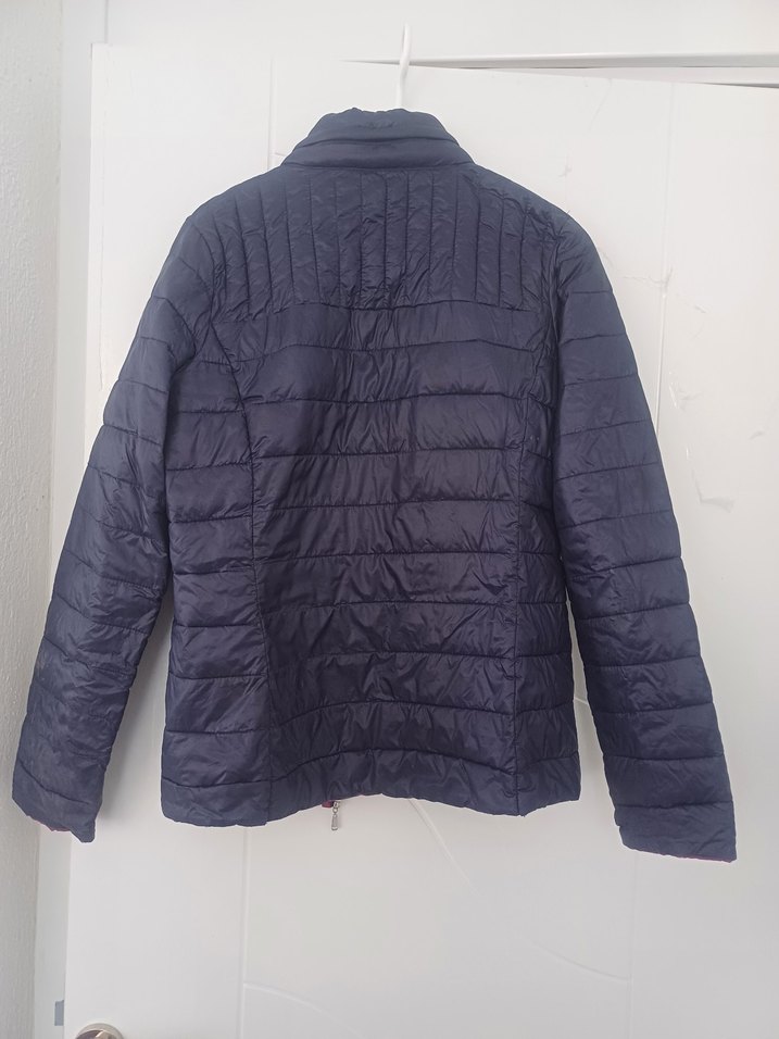 Fermuarlı Lacivert Kadın Mont - Görsel 4