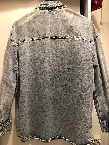 m Beden Oversize Kot Gömlek/Ceket