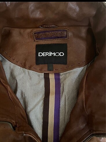 Derimod deri ceket - Görsel 3