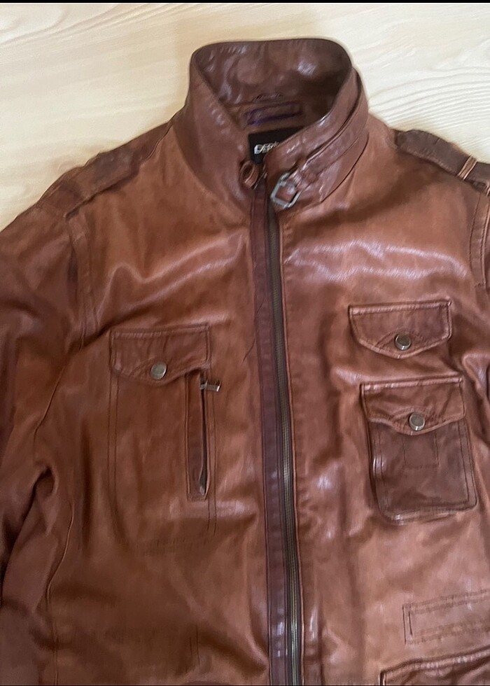Derimod deri ceket - Görsel 2