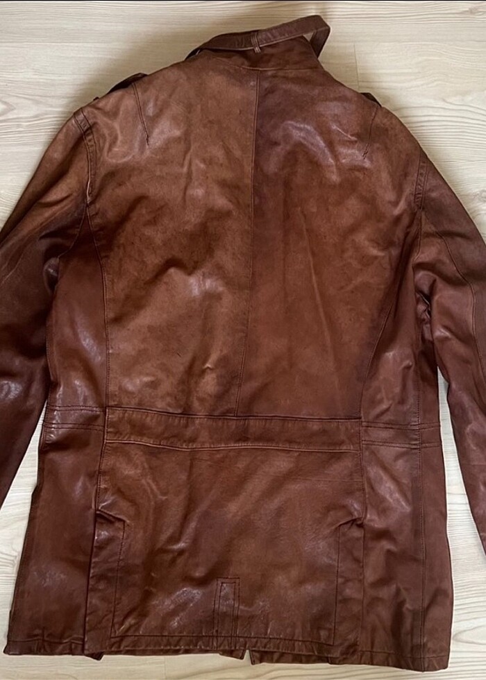 Derimod deri ceket - Görsel 4