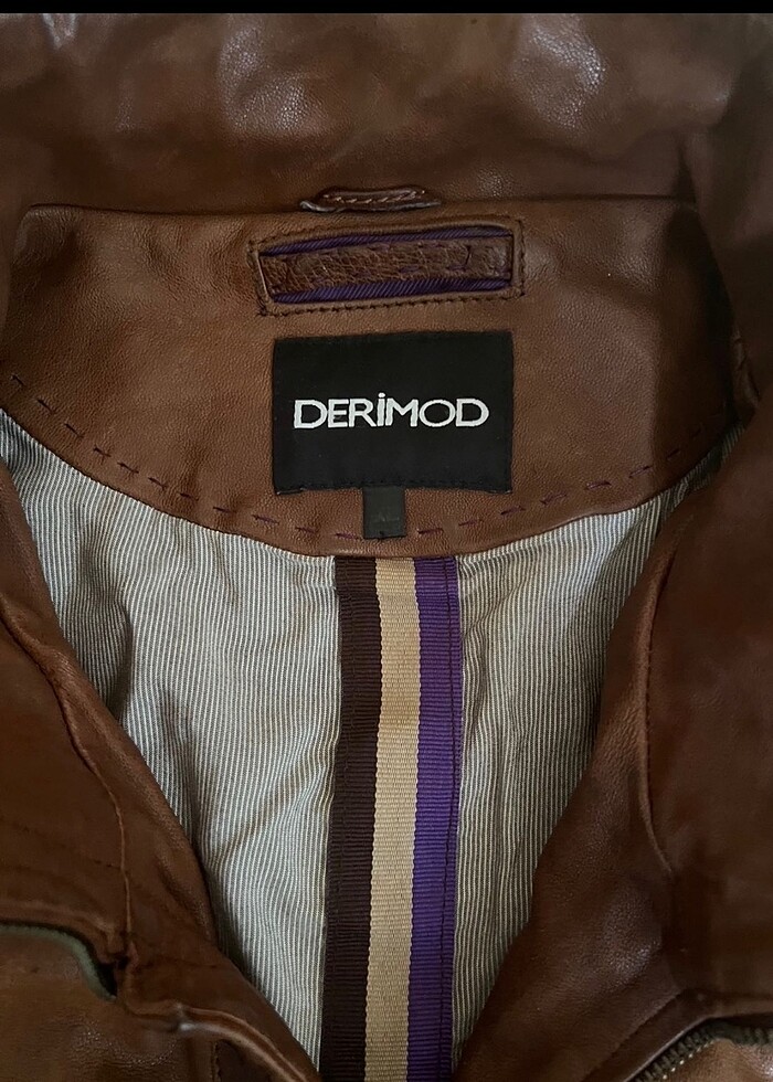 Derimod deri ceket - Görsel 3
