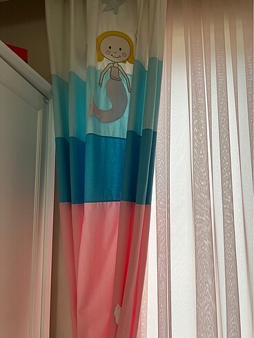 Bebek/çocuk odası yatak koruma-yorgan kılıfı-perde-lamba - Görsel 8