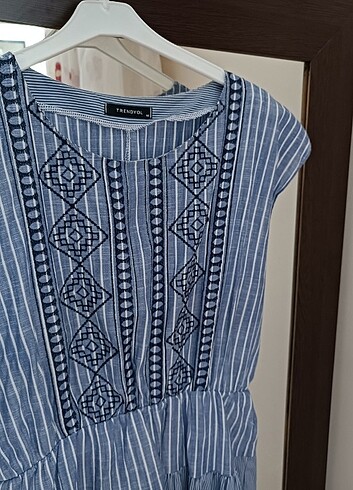 42 Beden Kısa yazlık elbise/Trendyol 42 beden