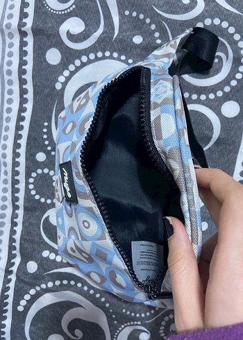 Mugo Mavi Bağcıklı Bel Çantası - Görsel 4