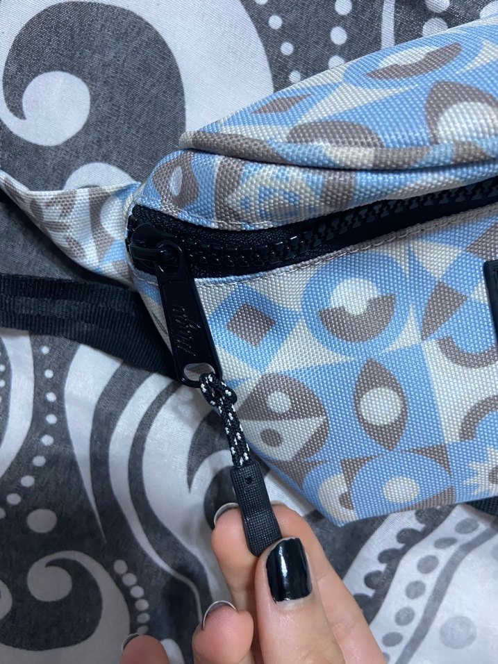 Mugo Mavi Bağcıklı Bel Çantası - Görsel 3