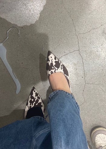 Lefties Zebra Desenli Topuklu Ayakkabı - Görsel 6