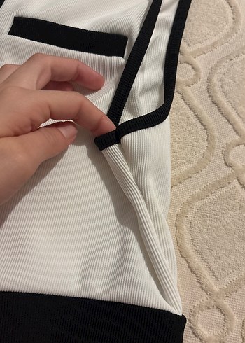 Kadın ikili beyaz takım - Görsel 6