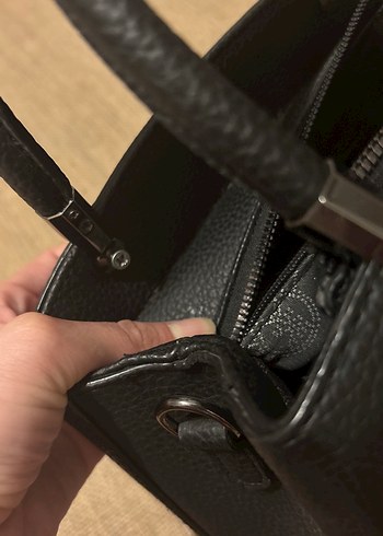 Michael Kors Siyah Deri Kadın Çanta - Görsel 12