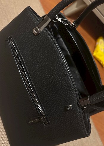 Michael Kors Siyah Deri Kadın Çanta - Görsel 9