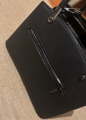 Michael Kors Siyah Deri Kadın Çanta - Görsel 7