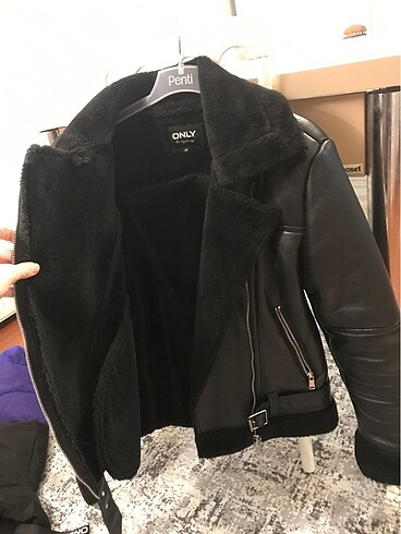 xs Beden siyah Renk Biker kısa deri ceket