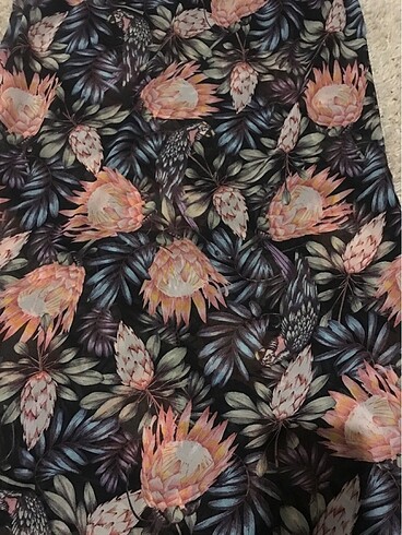 H&M Astarlı şifon etek