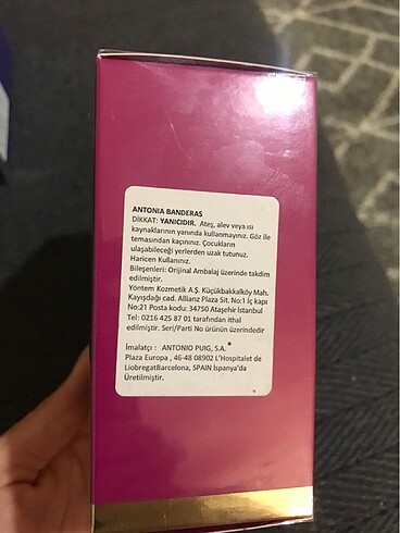 Estee Lauder Antonıo banderas her secret temptatıon parfüm