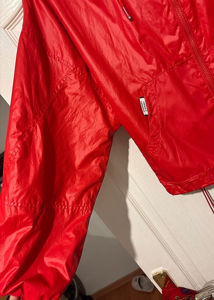 Yağmurluk kumaş ceket - Görsel 4