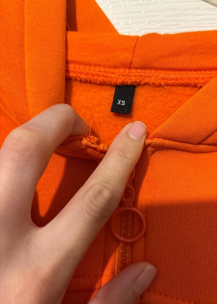 3 iplik kalın spor sweat ceket - Görsel 3