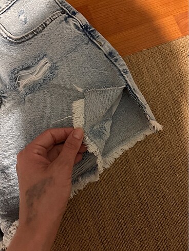 xs Beden Mini jean şort