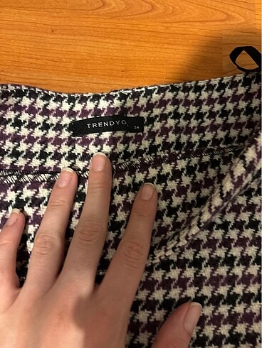 xs Beden siyah Renk Kışlık etek