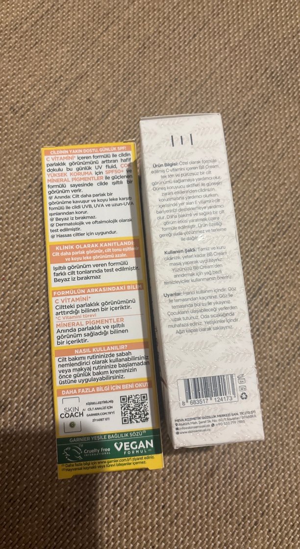 Garnier C Vitamini Parlak SPF 50+ Güneş Kremi - Görsel 3