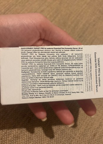 TargetPro Essential Konsantre Serum - Görsel 2