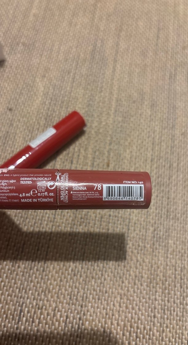 Bordo Pastel Dudak ve Yanak Ürünleri - Görsel 5