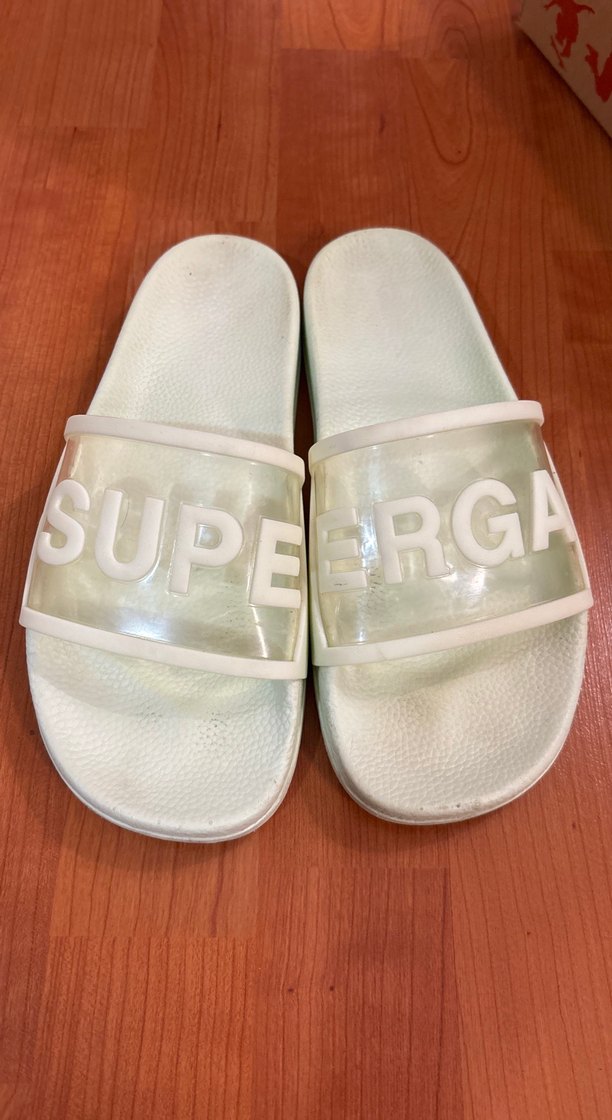 Superga kadın Spor Terlikleri Velcro Bantlı - Görsel 5