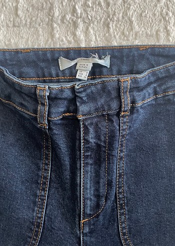 34 Beden lacivert Renk Lacivert Denim Kadın Kot Pantolon