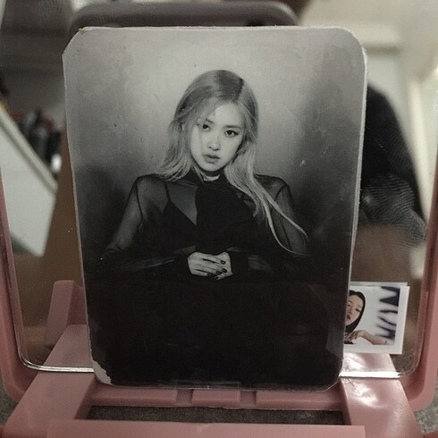 Kpop pvc kaplamalı PC kart