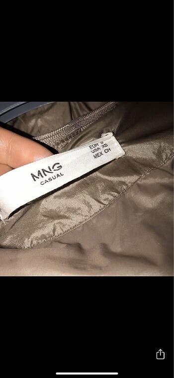 xs Beden Mango şişme mont