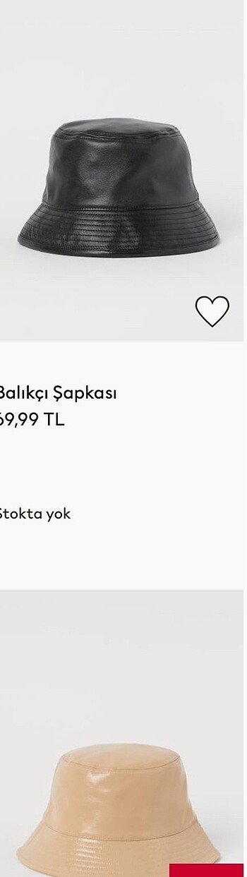 Beden #H&M BALIKÇI ŞAPKA