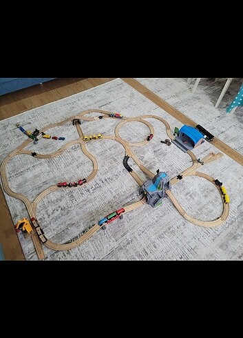 Her türlü tren rayı, destek ikea, brio