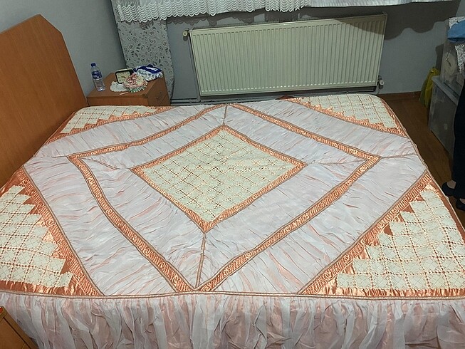 Beden ten rengi Renk El örgüsü yatak örtüsü