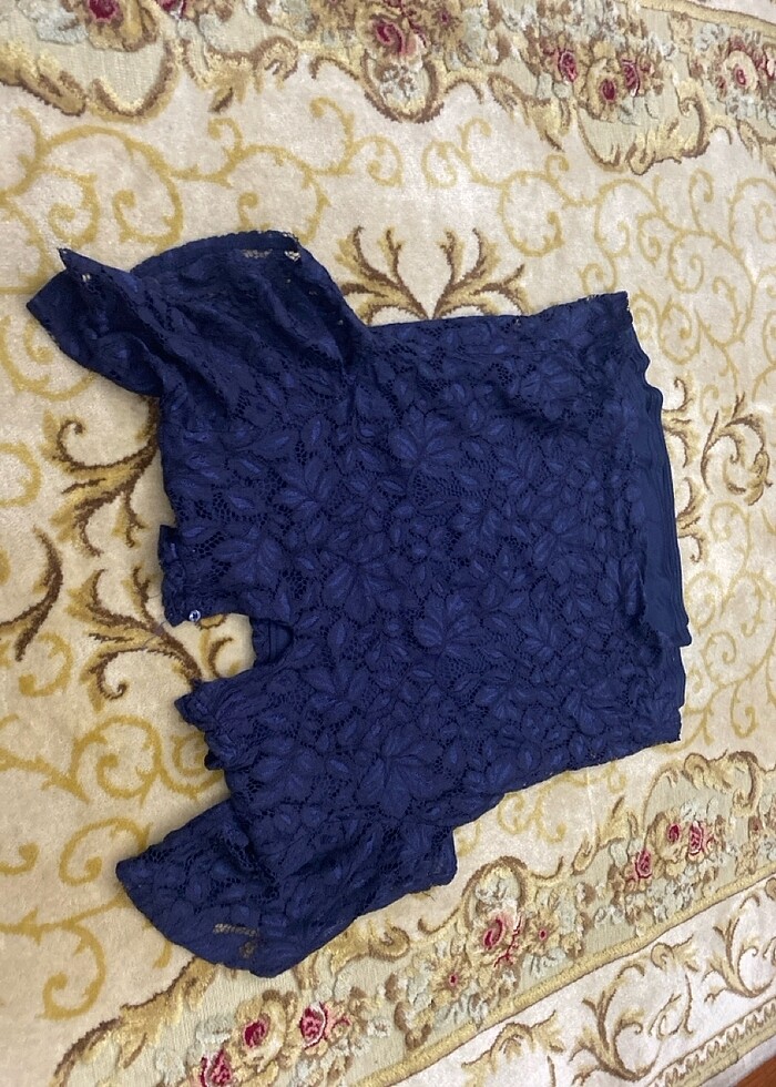 Dantel detaylı üst - Görsel 5