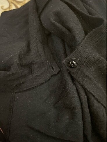 Kol dantelli düğmeli hırka - Görsel 5