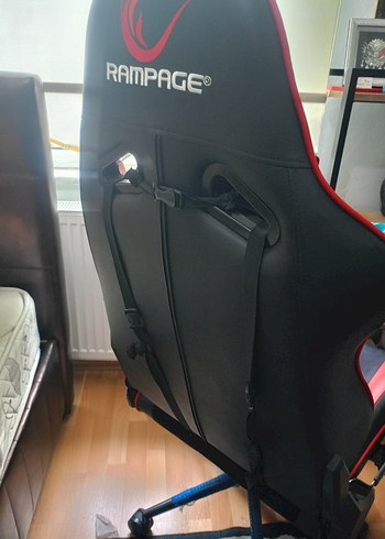 Rampage Siyah-Kırmızı Oyuncu Koltuğu - Görsel 2