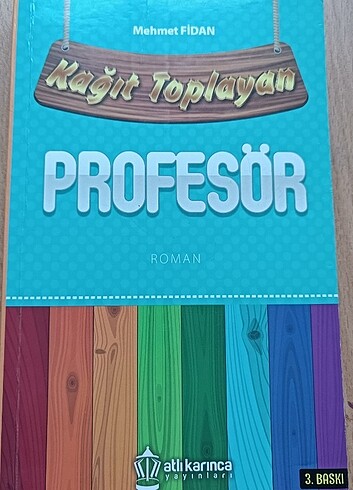 Kağıt Toplayan Profesör- Mehmet Fidan-Atlı karınca yayınları