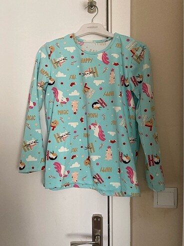 Kız çocuk kadife pijama takımı