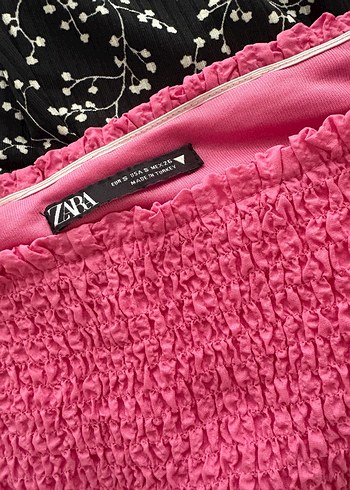 Pembe Nakışlı mini elbise - Görsel 2