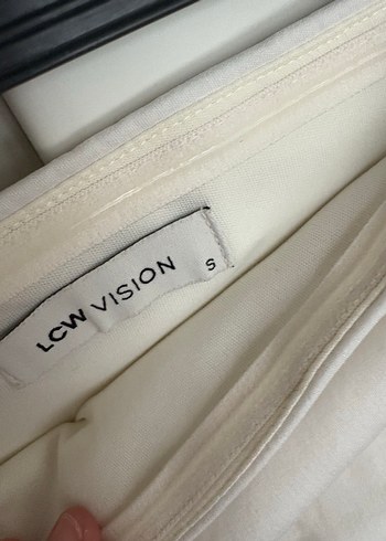 Beyaz Drapeli Straplez Mini Elbise - Görsel 5