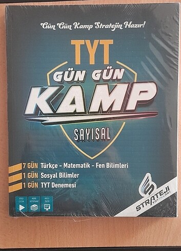 TYT GÜN GÜN KAMP SAYISAL STRATEJİ YAYINLARI 