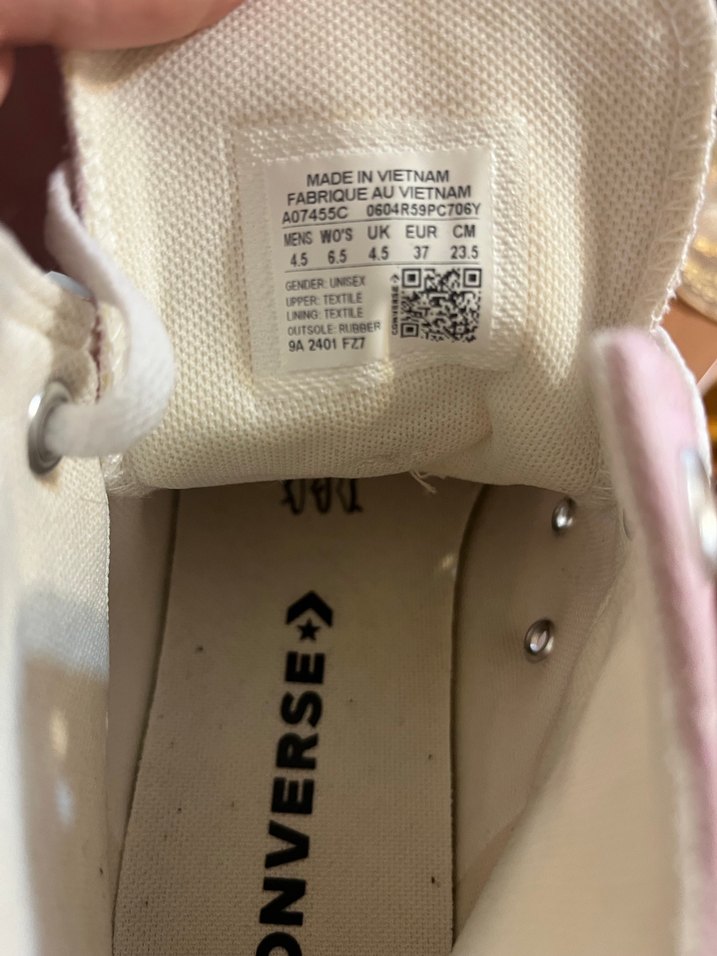 Pembe Converse All Star Kadın Spor Ayakkabı - Görsel 3