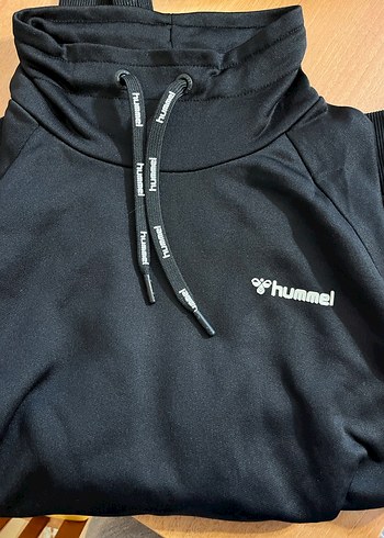 Hummel Siyah bogazlı Sweatshirt orjinal - Görsel 2