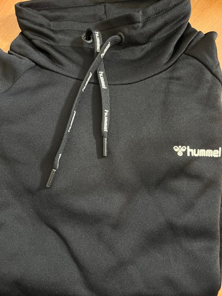 Hummel Siyah bogazlı Sweatshirt orjinal - Görsel 4