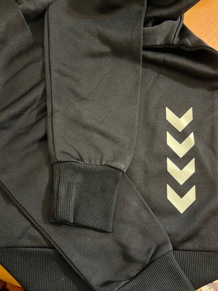 Hummel Siyah bogazlı Sweatshirt orjinal - Görsel 3