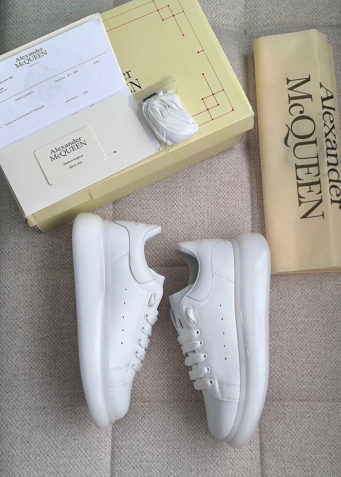 ALEXANDER MCQUEEN Beyaz - Görsel 5