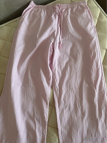 stradivarius pembe pijama pantolon