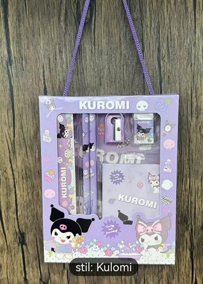 Hediyelik kuromii ve arkadaşları kalem setti  - Görsel 3